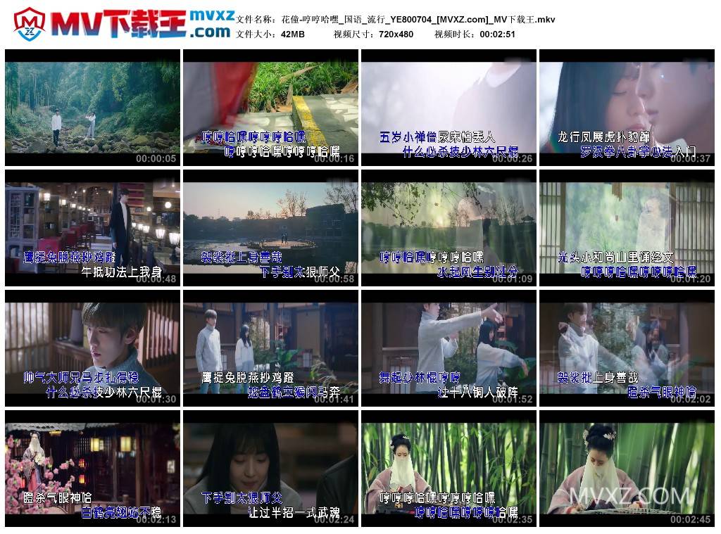 花僮-哼哼哈嘿_国语_流行_YE800704